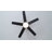 Stylish 42"/52" Flush Mount Ceiling Fan with LED Light, 5 Reversible Blades, Quiet DC Motor and Remote Control-735981180-735981058