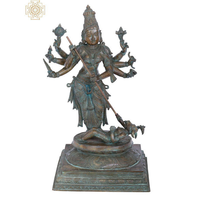 Statue déesse Durga Madhuchista Vidhana