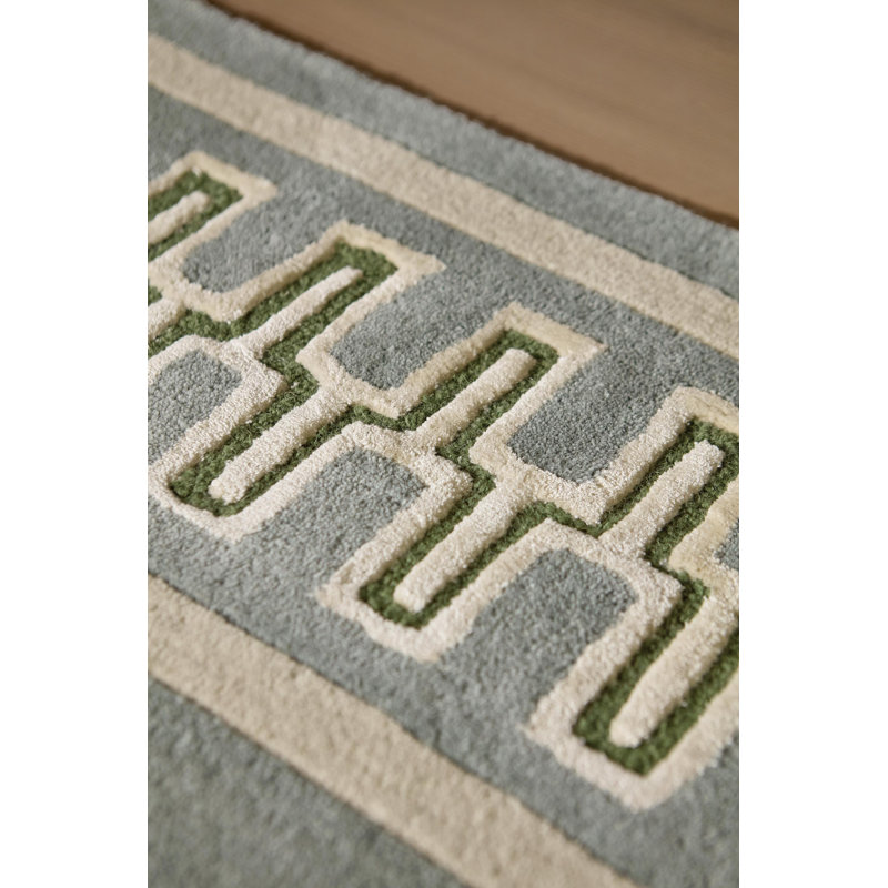 Hand Tufted Area Rug, Rectangle 8'2" x 11'6"