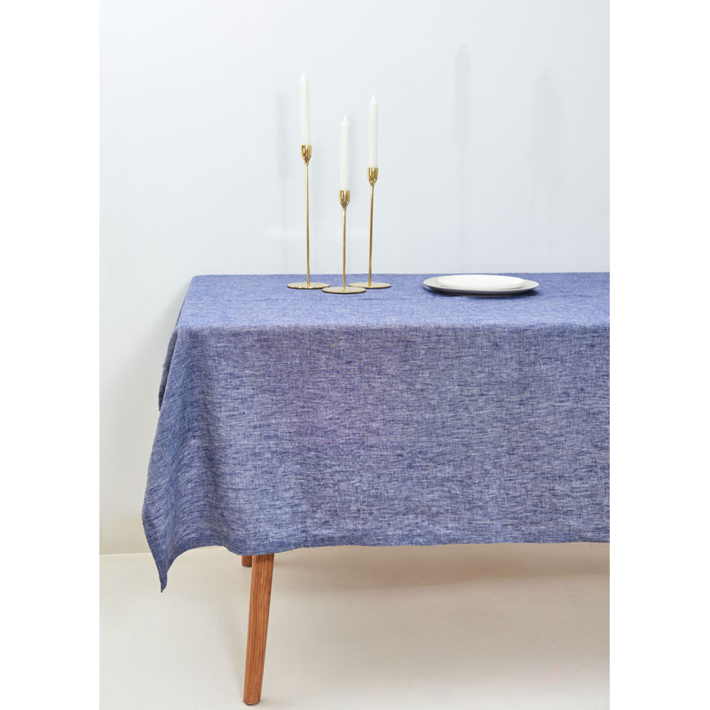 Evlyn Tablecloth, 235cm W x 235cm L, Admiral Blue