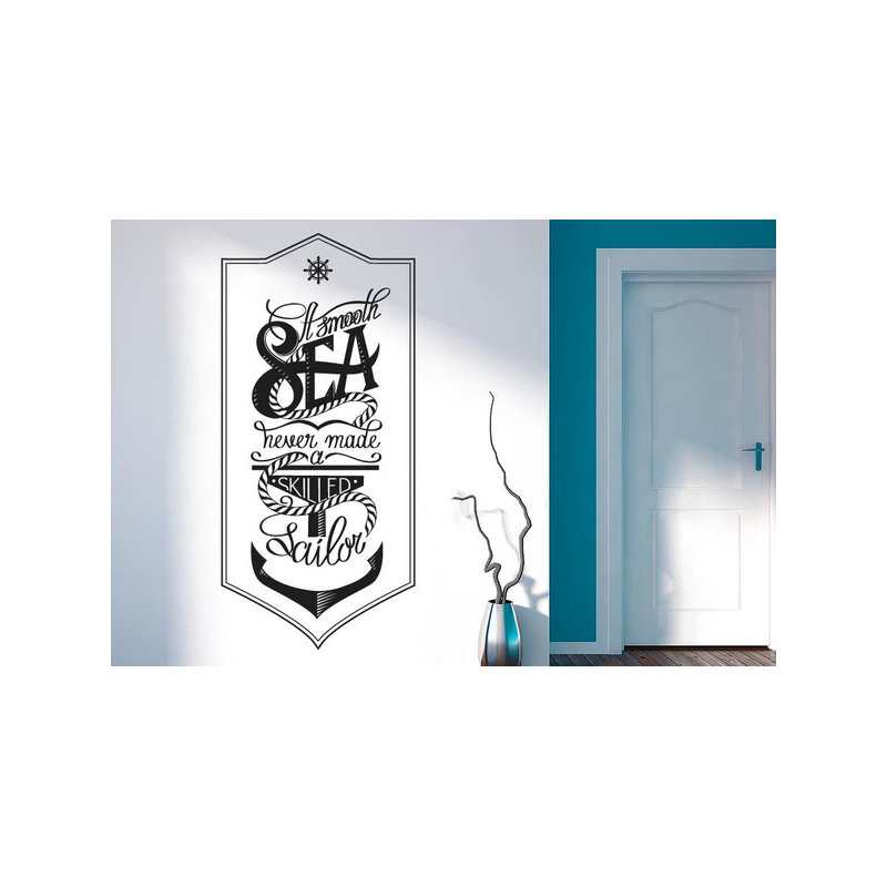 Non-Wall Damaging Wall Decal, Black