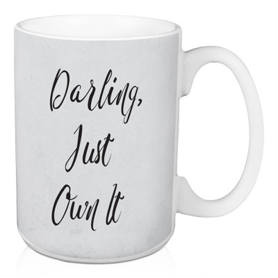 Grande tasse à café darling just it Googe