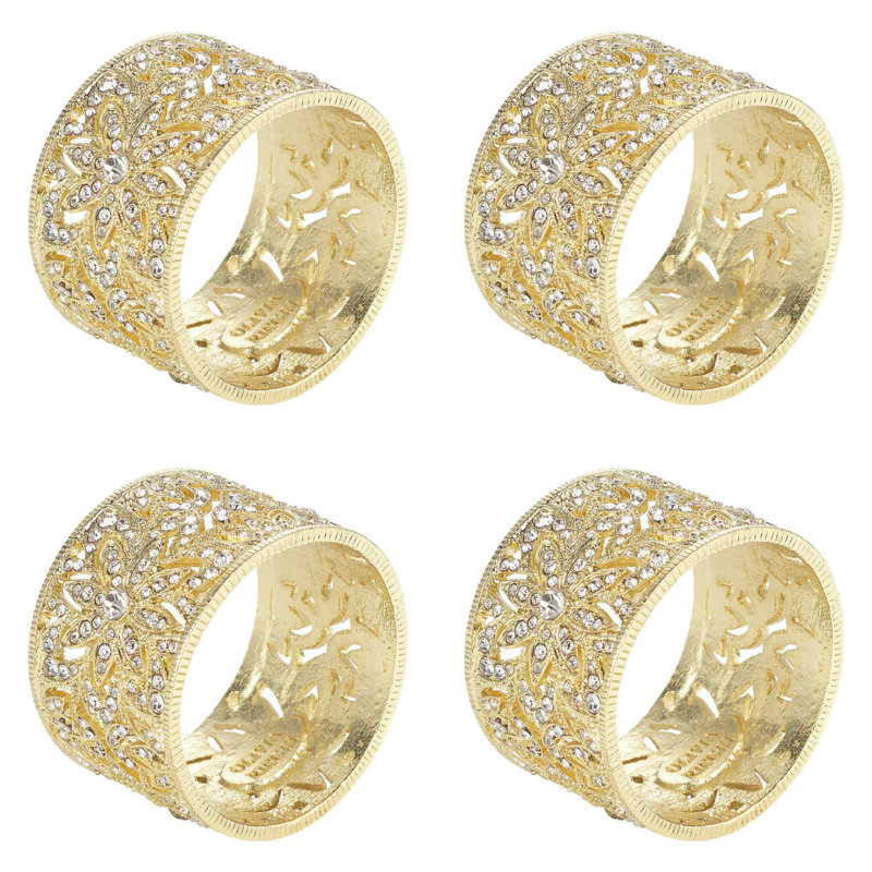 Windsor Napkin Ring, Gold