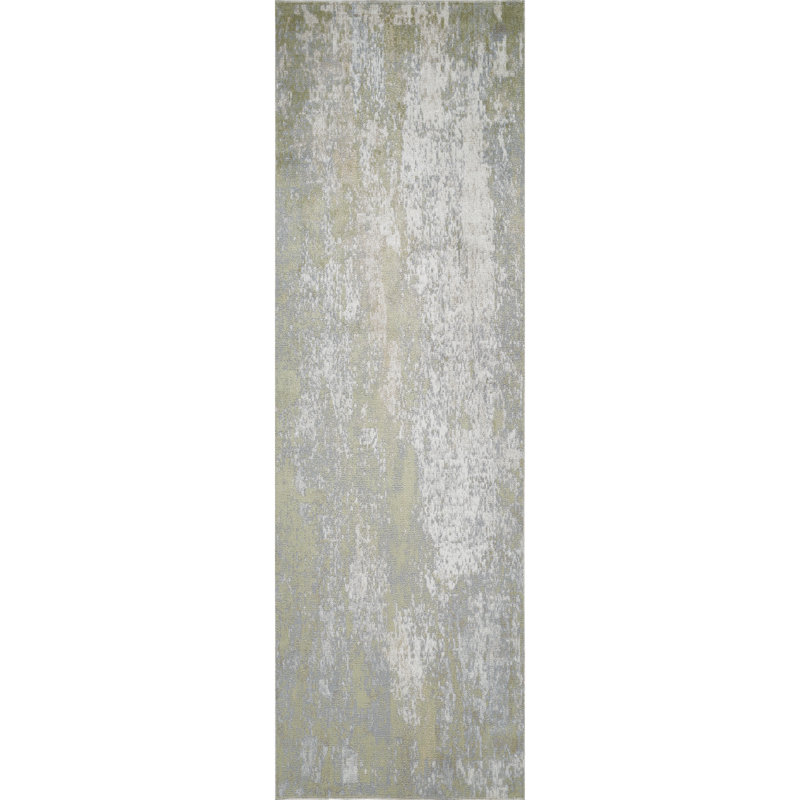 Kalibo Power Loom Abstract Area Rug , Runner 2'6'' x 8'
