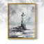 NAUTICAL Series DI - Impression encadrée de qualité supérieure - Prêt à accrocher - Aucun clou requis-609207185-609207193