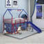 Ensemble de lit mezzanine avec glissade et rideau Jack-1514273873
