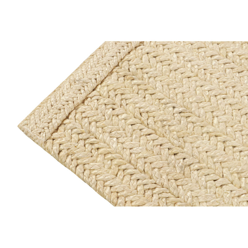 Wool Area Rug in White