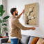 Blossoms on Branch Japandi - Wrapped Canvas-1195992969-1195992970