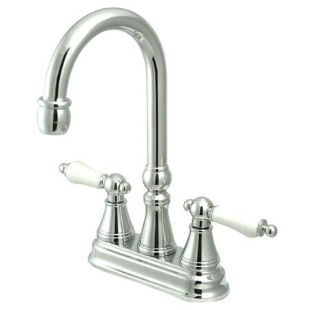 Kingston Brass Governor Double Handle Kitchen Faucet | Wayfair