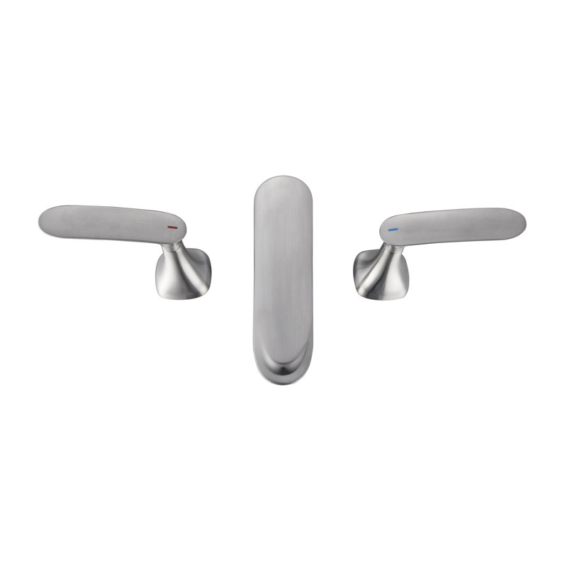 Robinet pour salle de bain Brianna, Nickel brossé