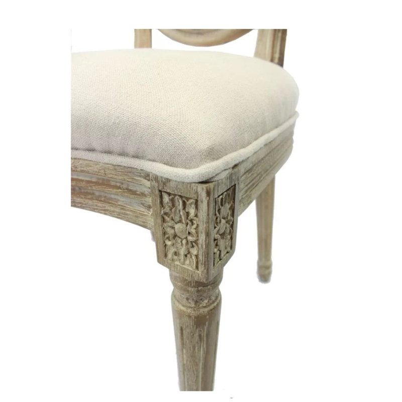 Chaise parsons en lin Kasturi