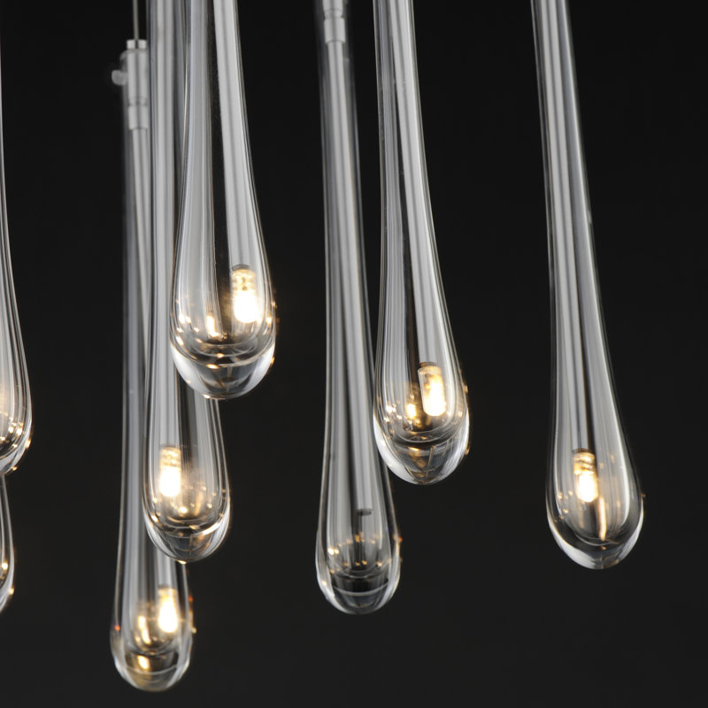 Jore 9 - Light Cluster Pendant, Satin Nickel