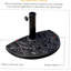 Porte-parasol extérieur en résine Outsunny 20lbs-1862728381