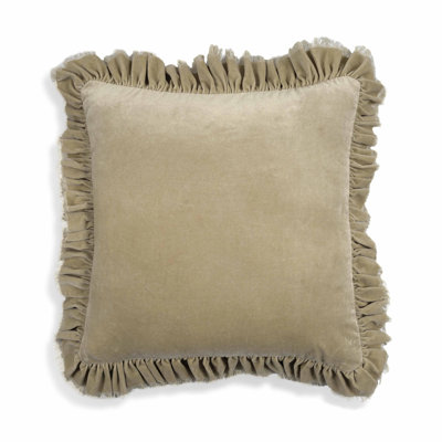 Allessia Distressed Velvet Pillow