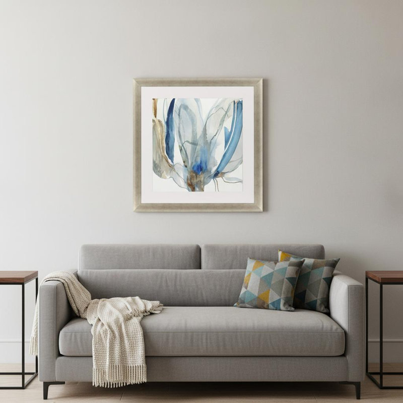 Refined I Gold Framed Print Wall Art