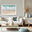 Coastal Retreat Summer Beach by  - Picture Frame Photograph on Paper-81387026