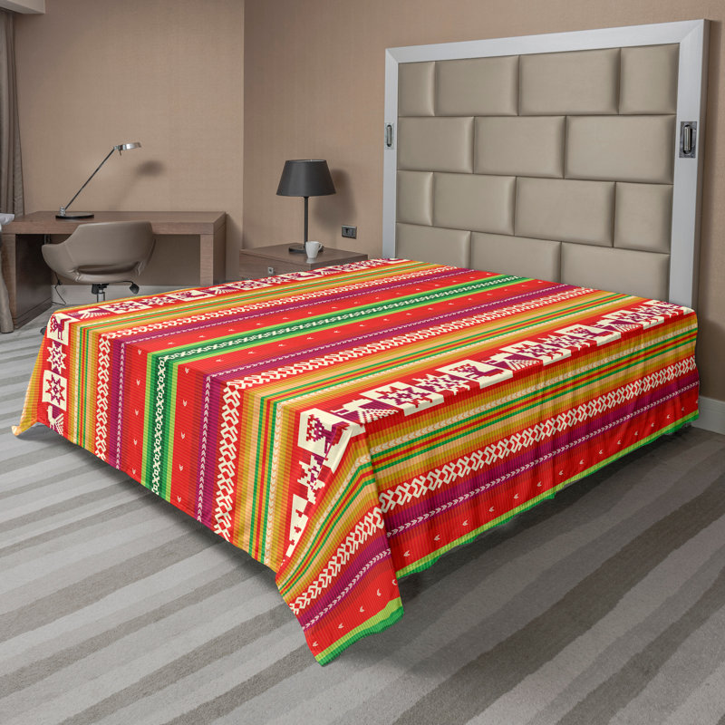 Drap plat Ambesonne American Aztec Multicolor_13928, Drap plat grand