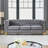 Tommy Tufted Velvet Sofa Set with Square Arms & Metal Legs-703245921