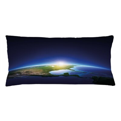 Earth Indoor/Outdoor Lumbar Pillow Cover -  Ambesonne, min_37983_36x16