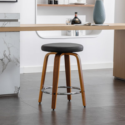 Tabouret de comptoir pivotant de 25,75 po Attahrawi