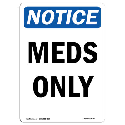 Signe «Meds Only»