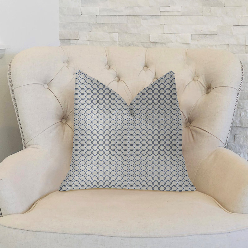 Object Lens Geometric Reversible Throw Pillow, 20" x 20"