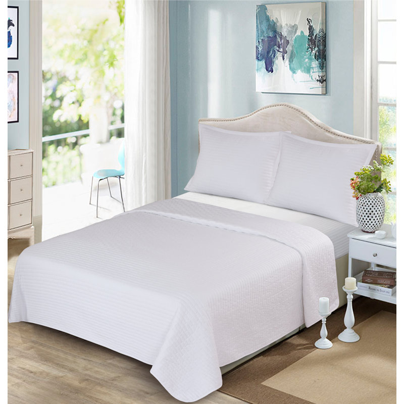 Taie décorative en microfibre de qualité supérieure en microfibre 120 g / m² South Point Hospitality, Standard, Blanc