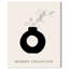 «Jackquelin Floral Vase Noir II», reproduction sur toile-241322263