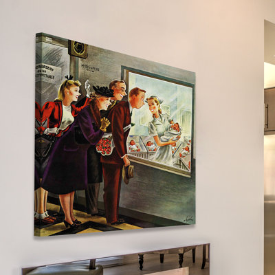 Maternity Ward 1 Piece Wrapped Canvas Painting