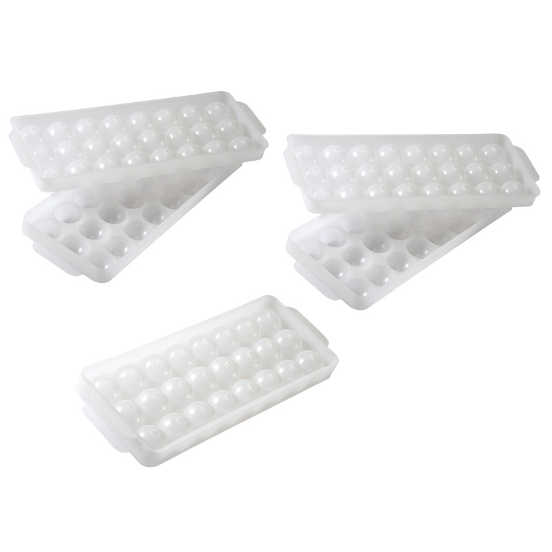 Plastic Ice Cube Tray, Natural