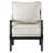 Ocelia Elegant 25.5" Wide Spindle Leg Accent Chair With Cushioned Back And Seat-99276348-99276345