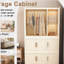 Organisateur de garde-robe portable pour vêtements, 9 portes magnétiques, 9 cubes et 1 tringle, armoire de rangement pour garde-robe