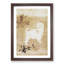 Puppy and Dandelions by Tawaraya Sotatsu - Picture Frame Painting Print-55601631-55601633