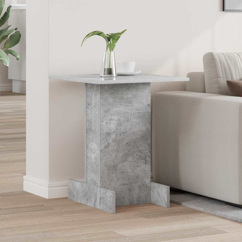 End Table, Concrete Grey