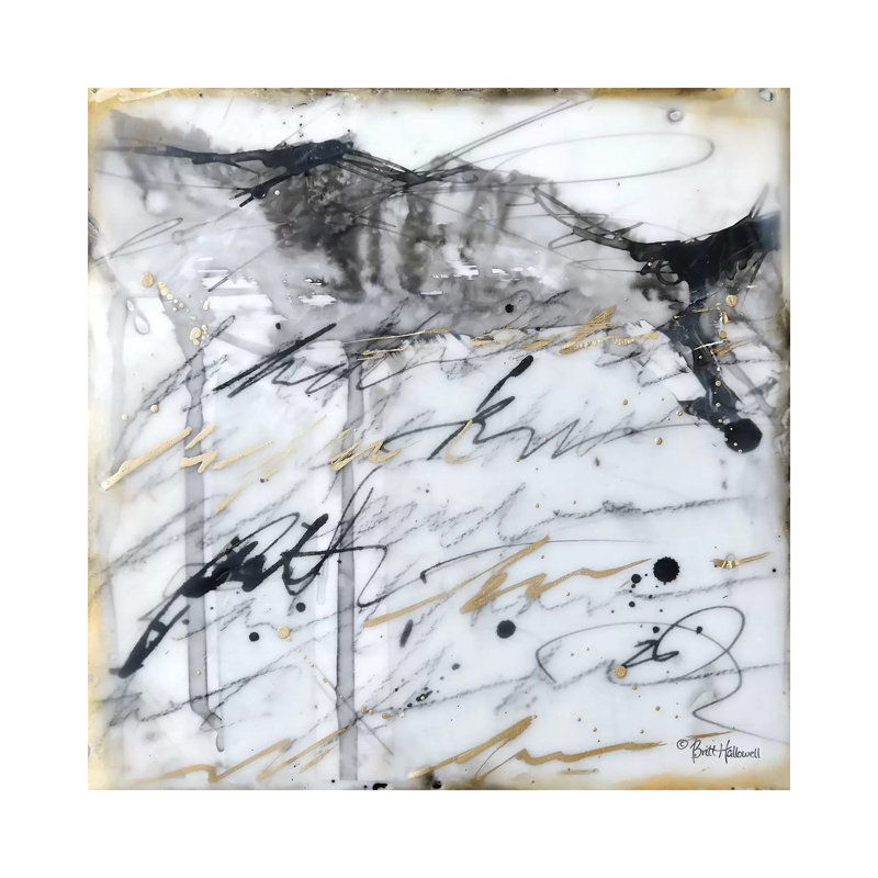 The World Is Calling by Britt Hallowell - Wrapped Canvas Gallery-Wrapped Canvas Giclée, 30.48 cm H x 30.48 cm W