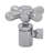 LA-Style Pedestal Sink Kit with P-Trap, Supply Lines, Flanges and Cross Handle Angle Stops-37193201