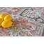 Antique Loom Rust/Black Polyester powerloom Area Rug-2102541035