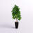 72'' Faux Fiddle Leaf Fig Tree in Metal Planter-86934551