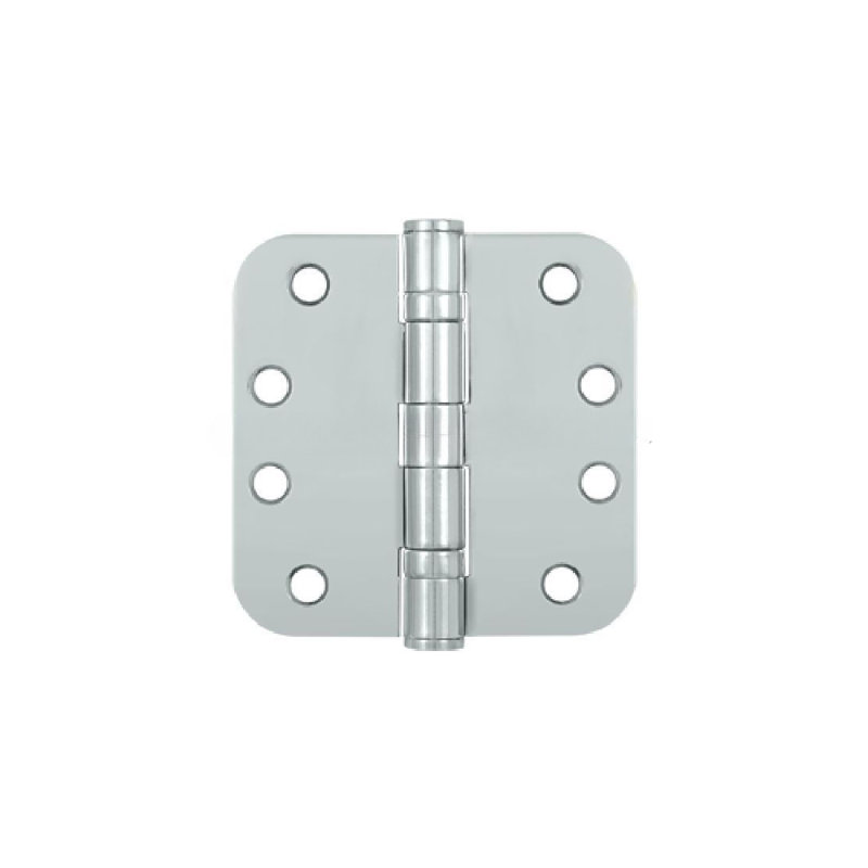 Steel Hinge, Polished Chrome, Steel