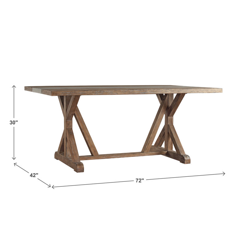Durga Rustic Pine Frame Concrete Veneer Top Dining Table And Windsor Chairs Set - Stripe Concrete Veneer Top Table And 4 Chairs
