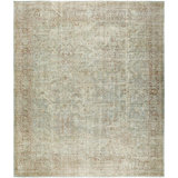 Antique One Of A Kind One-of-a-Kind 10'2" X 12'2" Hand Knotted Area Rug