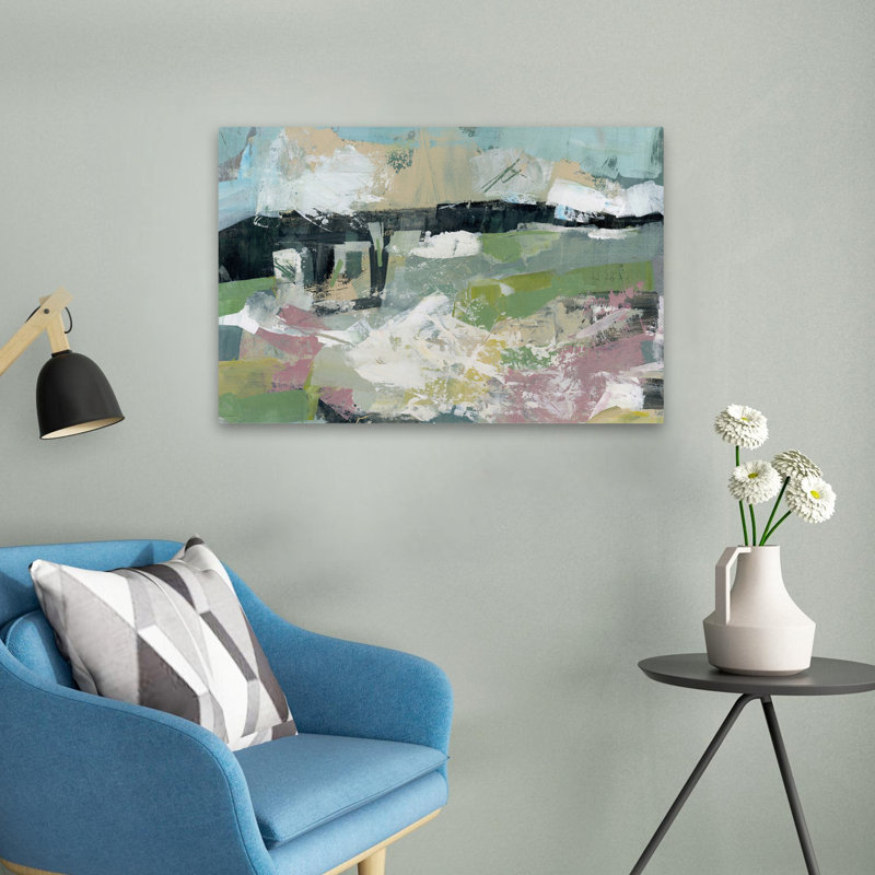 Passing Storm - Abstracts Art contemporain, H 16 po x l 24 po