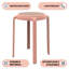 Tabouret rond en plastique empilable Alysoun-809252014