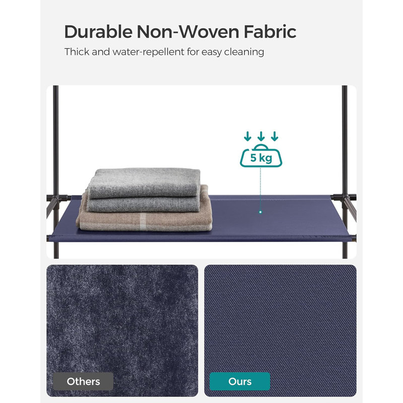 Guo 150cm Portable Wardrobe
