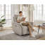 Fauteuil inclinable électrique pivotant pivotant 37 po 3 en 1-1304493112