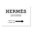 «Faubourg Road Sign Minimalist», reproduction d'art textuel sur toile tendue-21044134