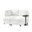 Canapé modulaire convertible avec rangement 4 pièces 57,3 po.-159605463