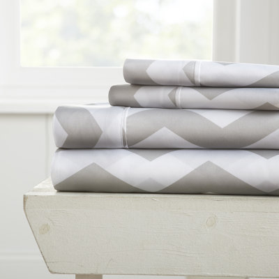 Becky Cameron™ Microfiber Geometric Sheet Set