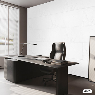 Panneaux muraux en fausse pierre, panneaux de polyuréthane 4PCS pour la décoration murale intérieure, panneaux muraux pour la maison, le bureau