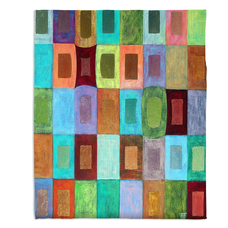 Couverture sherpa doux couleur claire, l 51 po x L 60 po